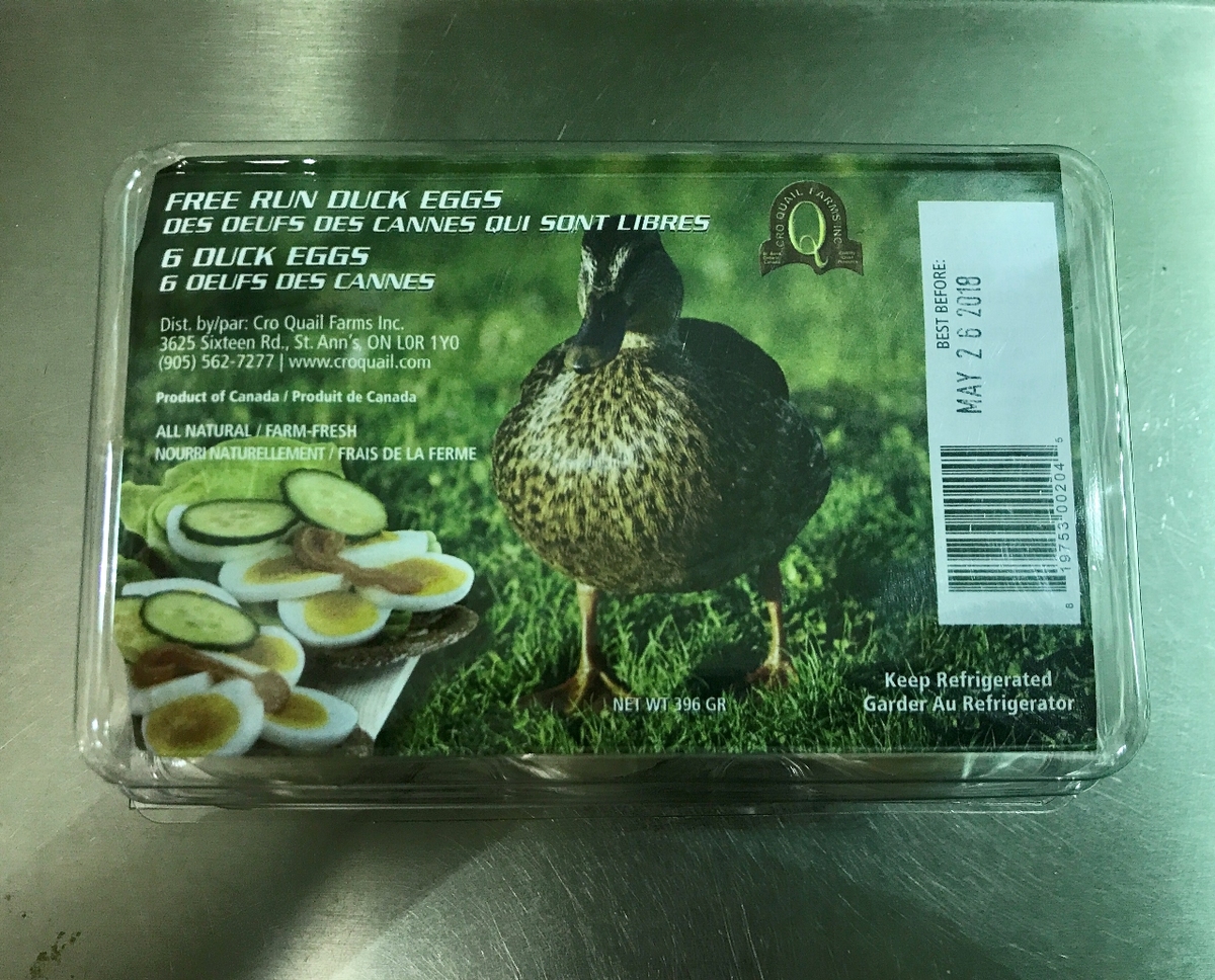 Eggs - free run duck eggs